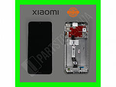 Дисплей Xiaomi Redmi Note 8T Grey (5600040C3X00) сервисный оригинал в сборе с рамкой