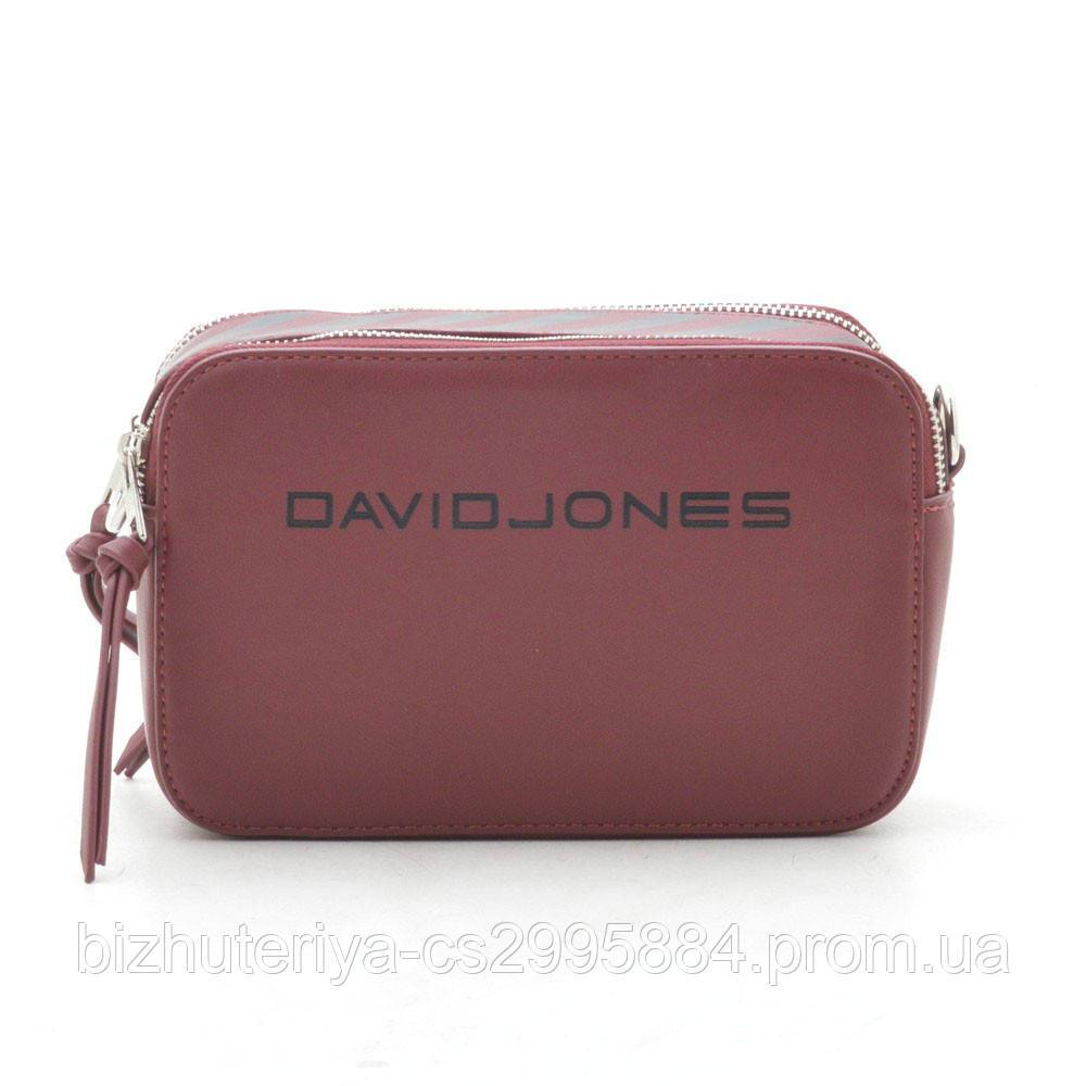 

Клатч David Jones 6169-1 dark red, Красный