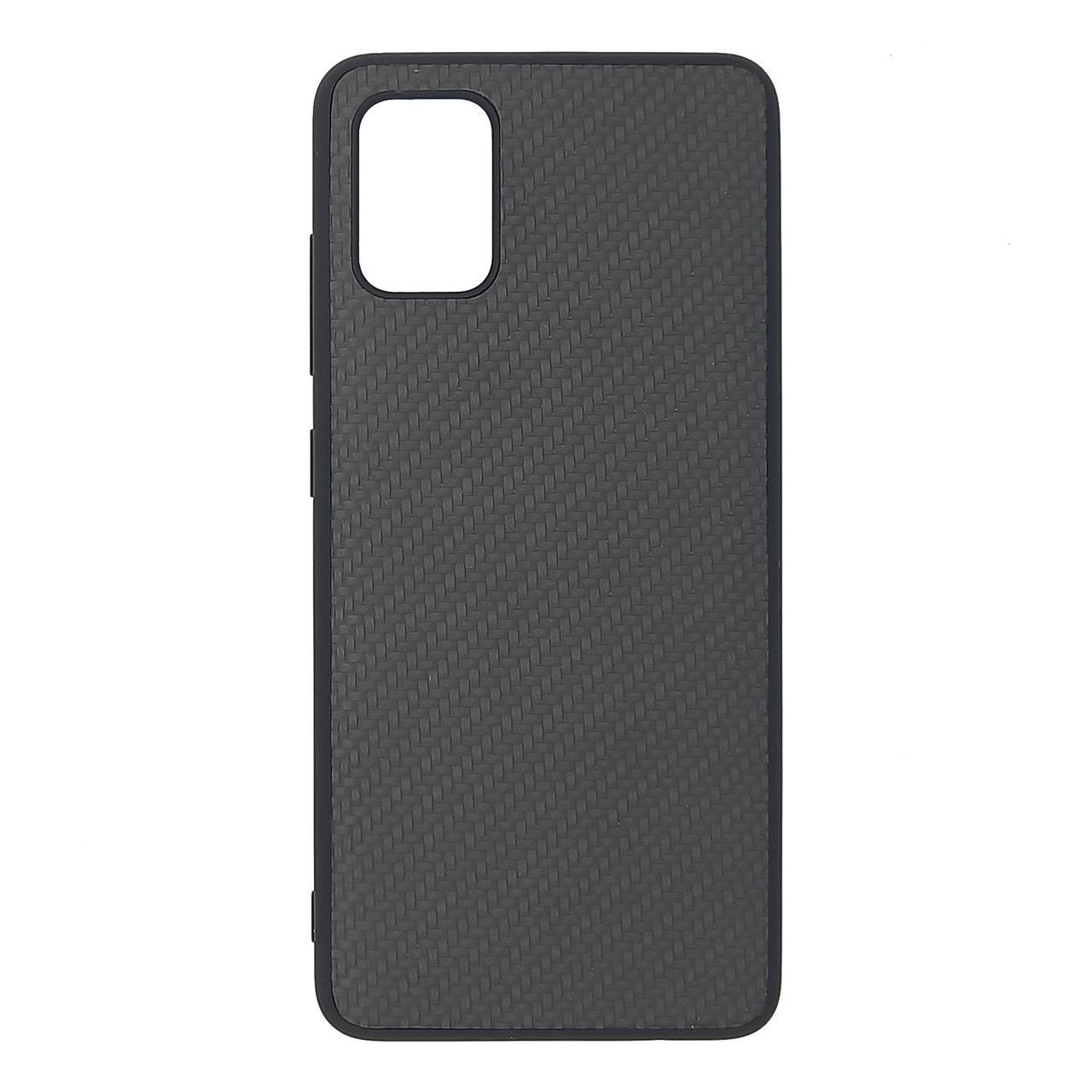 

Чехол для Samsung A51 / A515 силиконовый противоударный Carbon Case чёрный, Черный