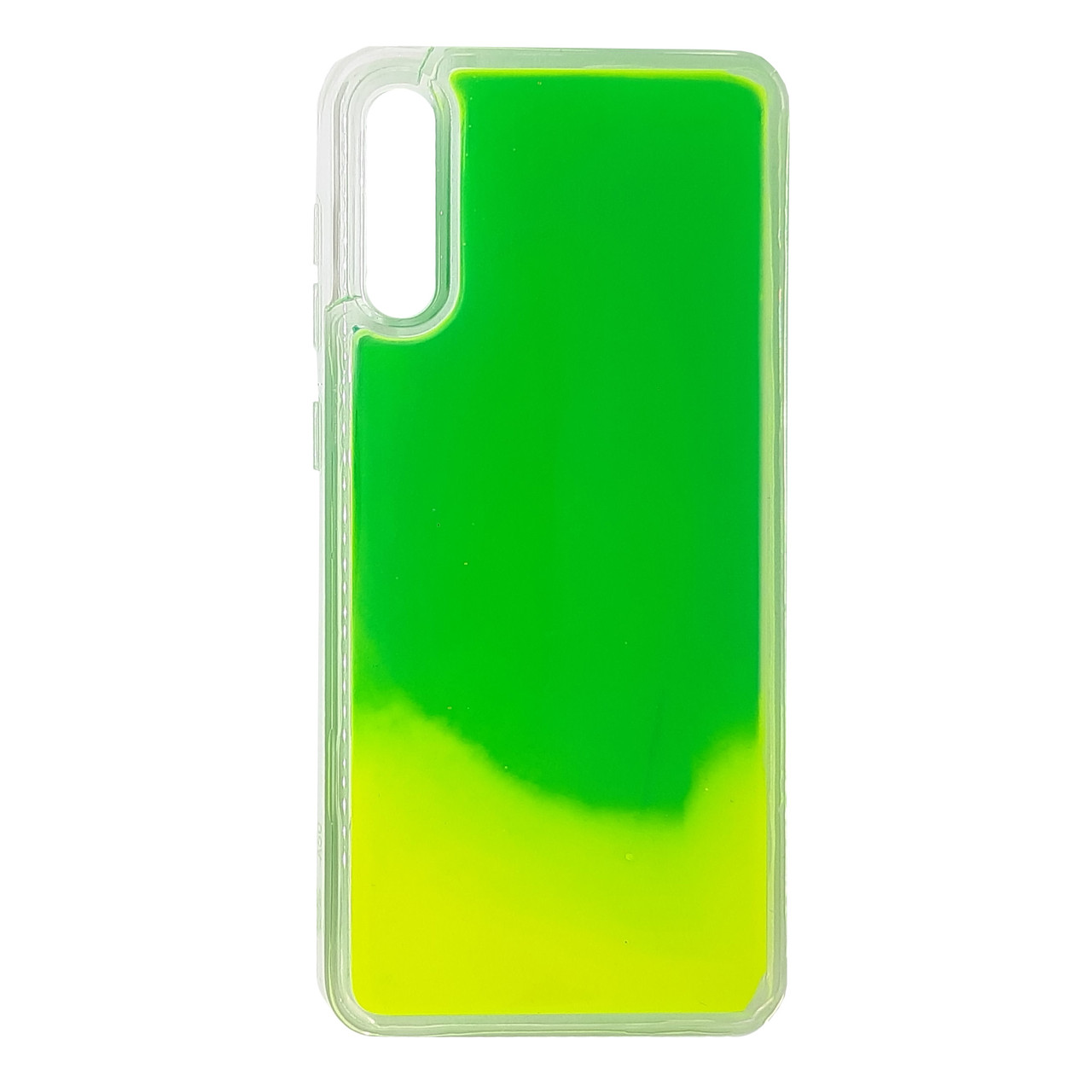 

Чехол для Samsung A50 / A50s / A30s силиконовый с водой Color Sand Aqua Case зелёный, Зеленый