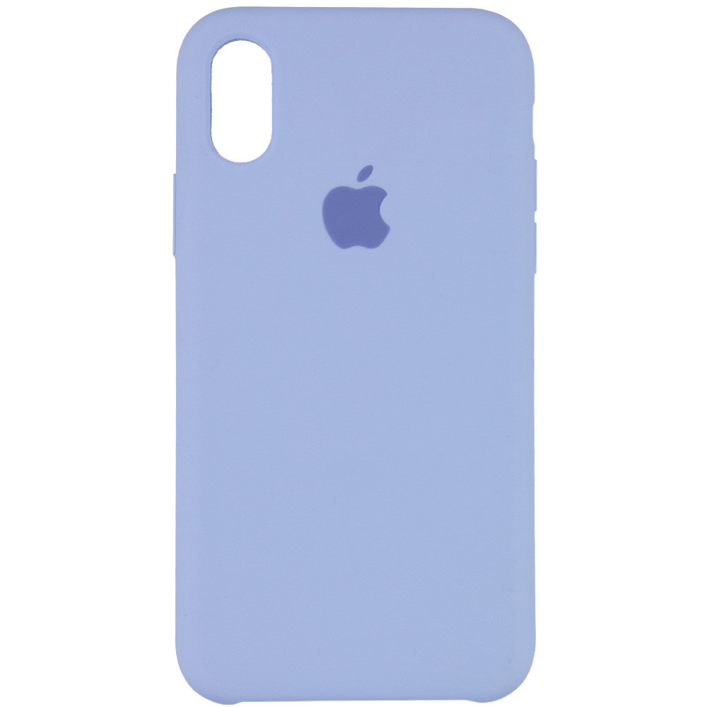 

Уценка Чехол Silicone Case (AA) для Apple iPhone X (5.8") / XS (5.8"), Дефект упаковки / голубой / sky blue