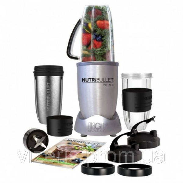 

Блендер NutriBullet Prime (12-предметов, высокоскоростной блендер) 1000W