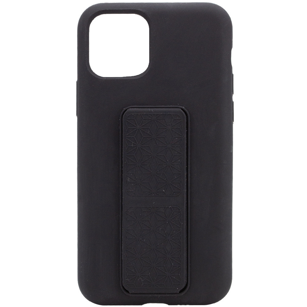 

Уценка Чехол Silicone Case Hand Holder для Apple iPhone 12 Pro / 12 (6.1"), Дефект упаковки / черный / black