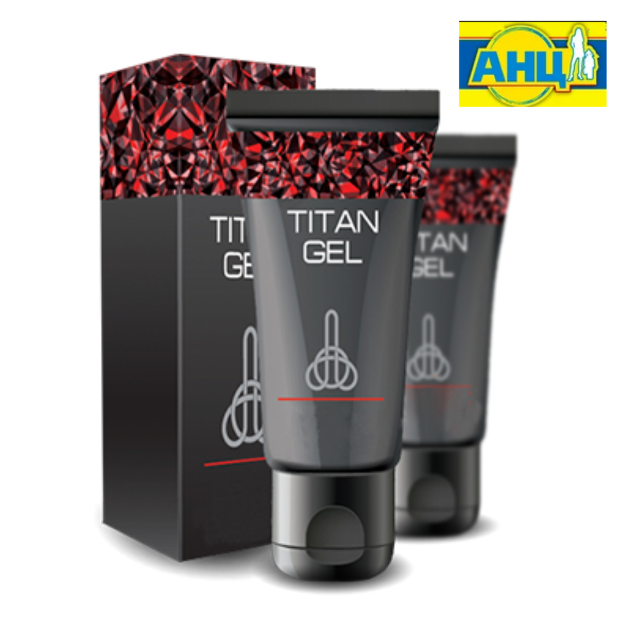 

TITAN GEL - Гель для увеличения члена Интимный лубрикант для мужчин (Титан Гель)