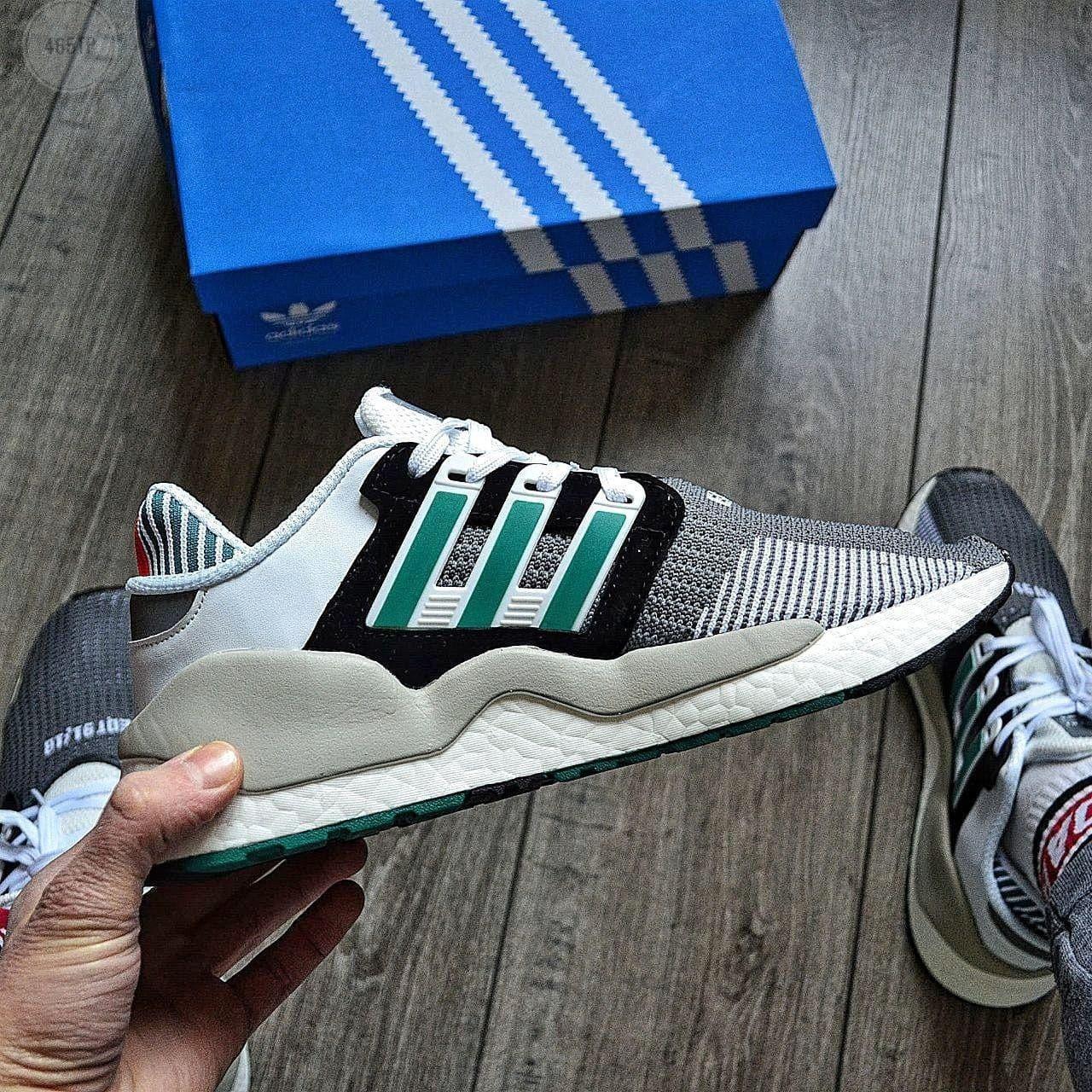 

Мужские кроссовки Adidas EQT SUPPORT (серые) 465TP текстильная крутая весенняя обувь, Серый