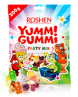 Конфеты желейные Roshen Yummi Gummi Party Mix 200 г