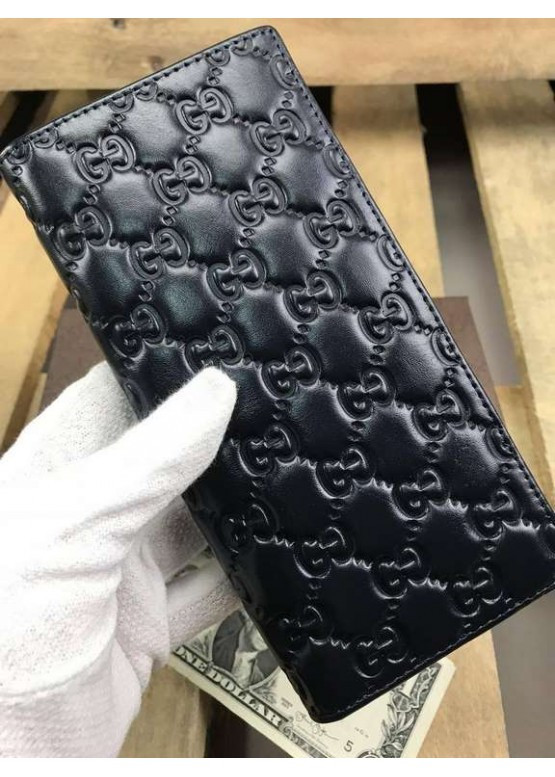 Мужской кошелек Gucci Гучи из натуральной кожи Бумажник для мужчин  вместительный Портмоне Клатч, цена 1319 грн - Prom.ua (ID#1403144874)