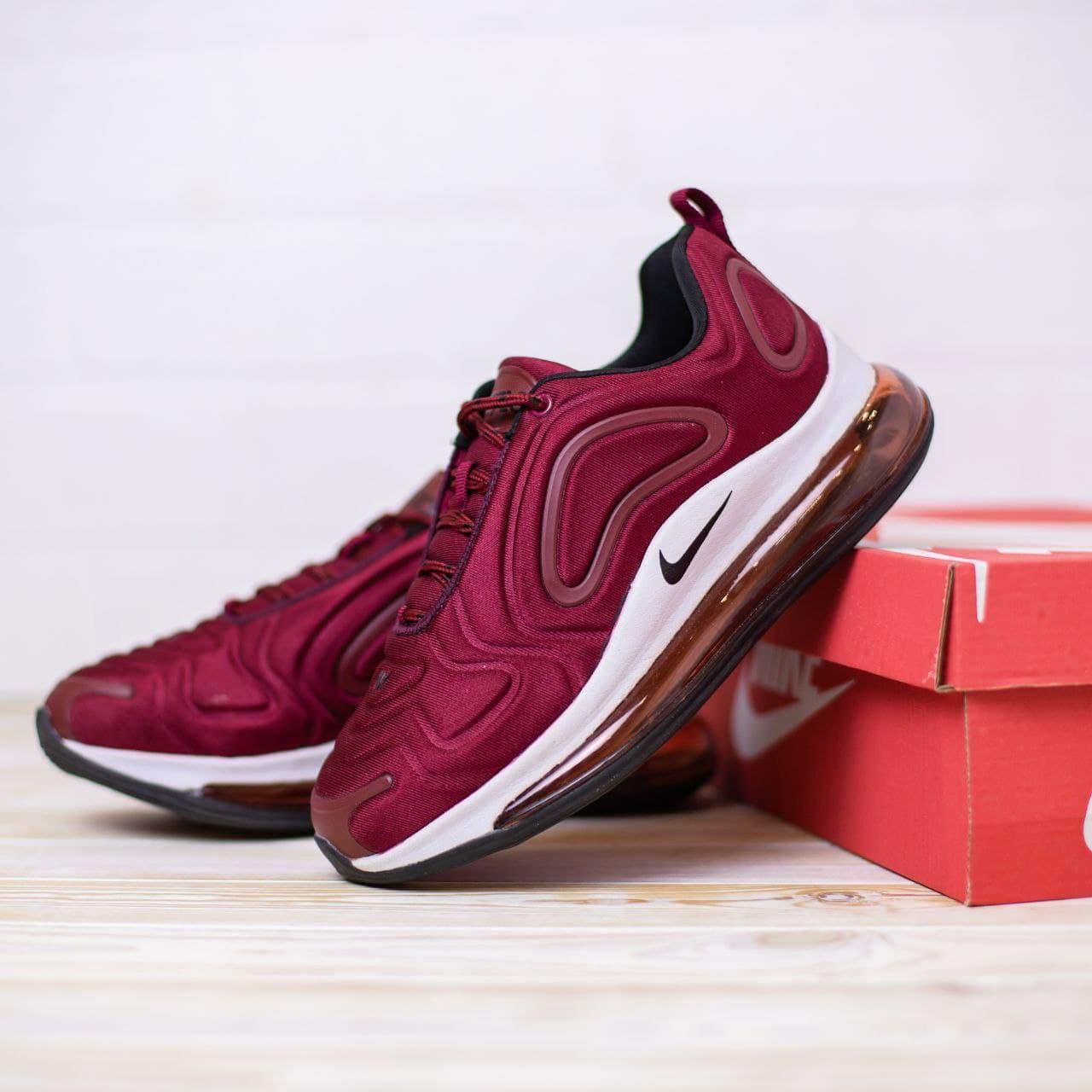 

Nike Air Max 720 Burgundy White / Найк Аир Макс 720 Бордовые Белые Женские 41, Разные цвета