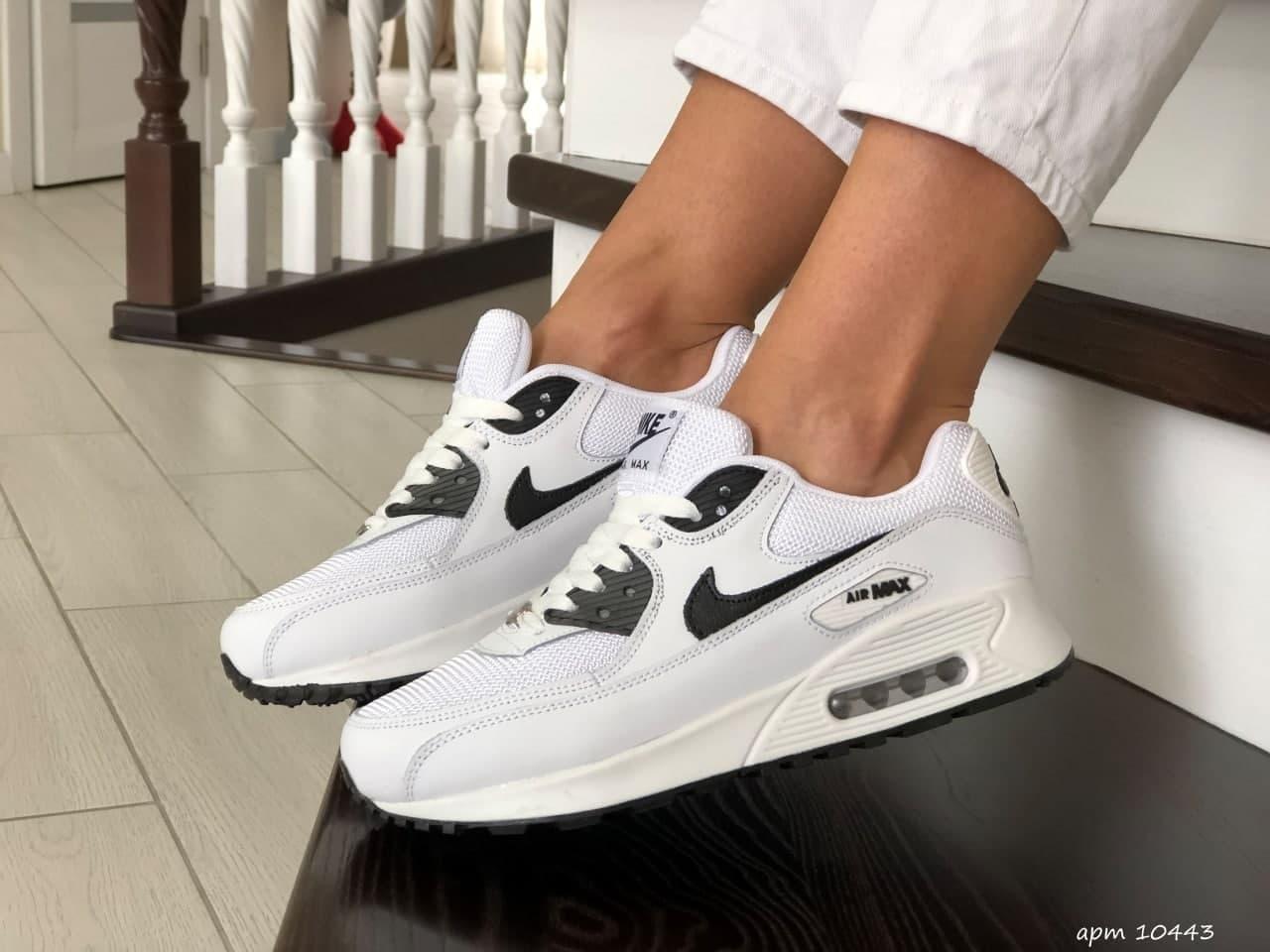 

Кроссовки N1ke Air Max 90 | в стиле Ривал 90 белые 37, Белый