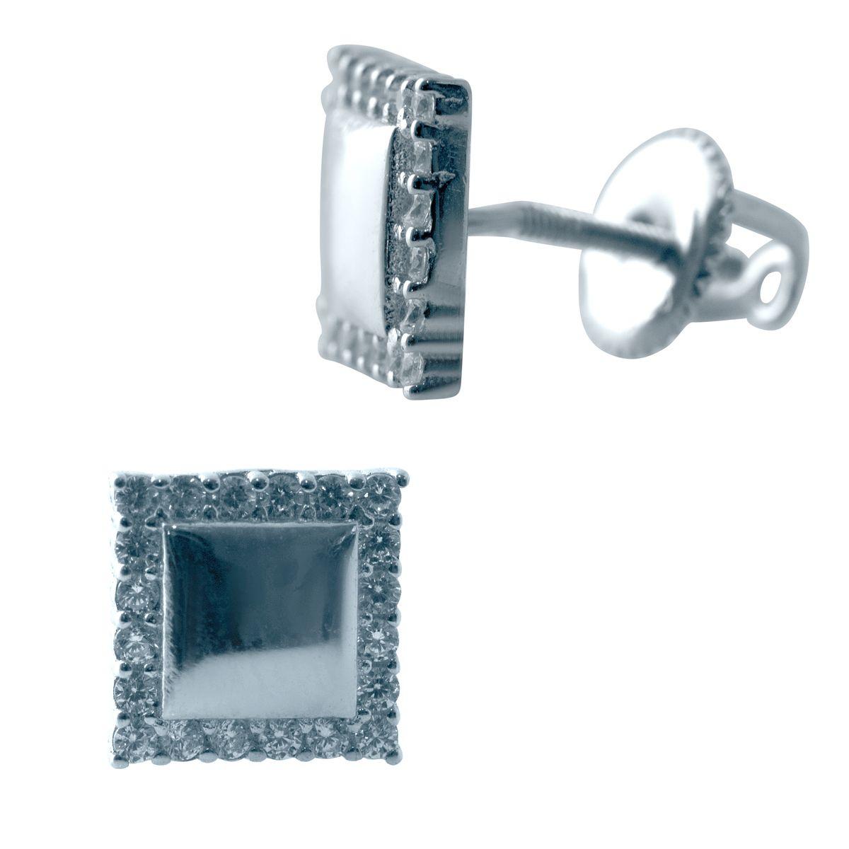 

Серебряные серьги ModernMarket с фианитами (2035367)