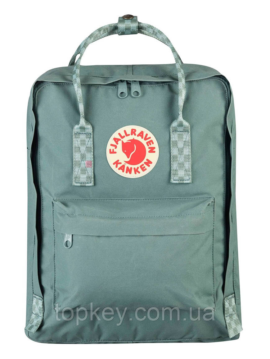 

Рюкзак Fjallraven Kanken Frost Green/Chess Pattern (1004-23510.664-904)