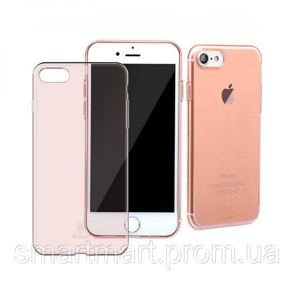 

Чехол-накладка Baseus для Apple iPhone 7 8 Simple Rose Gold AL5188, КОД: 1721727