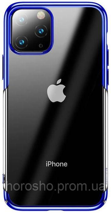 

Чехол-накладка Baseus Glitter для iPhone 11 Pro Blue AL4276, КОД: 1330103