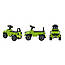 Машина-толокар 808 G-8001 Joy, зеленая, музыкальный руль, багажник, световые эффекты, фото 2