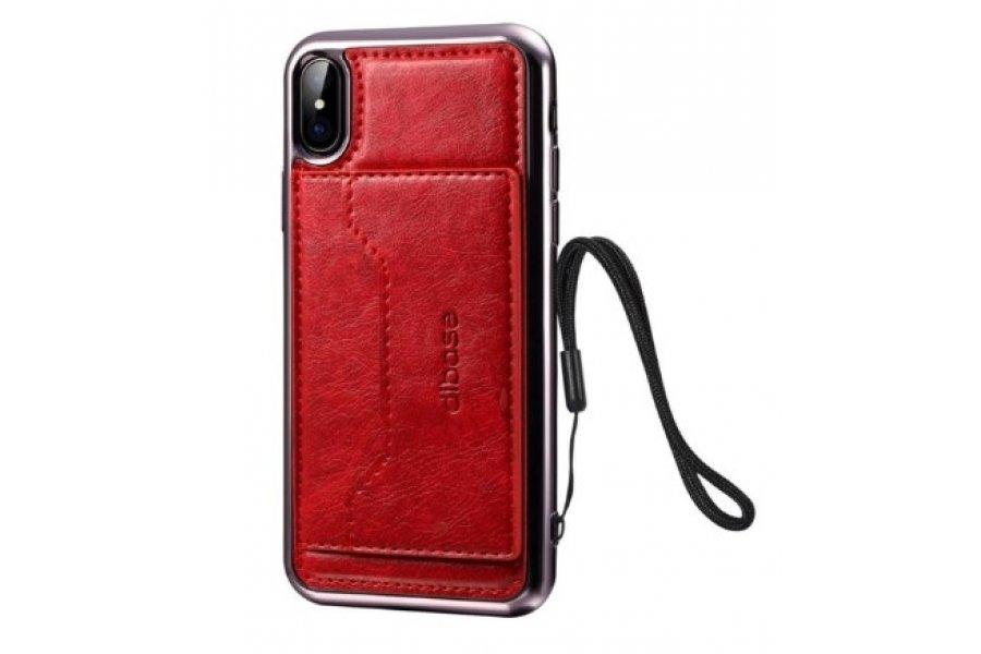 

Чехол Dibase для iPhone X Xs Red AL4396, КОД: 1389105