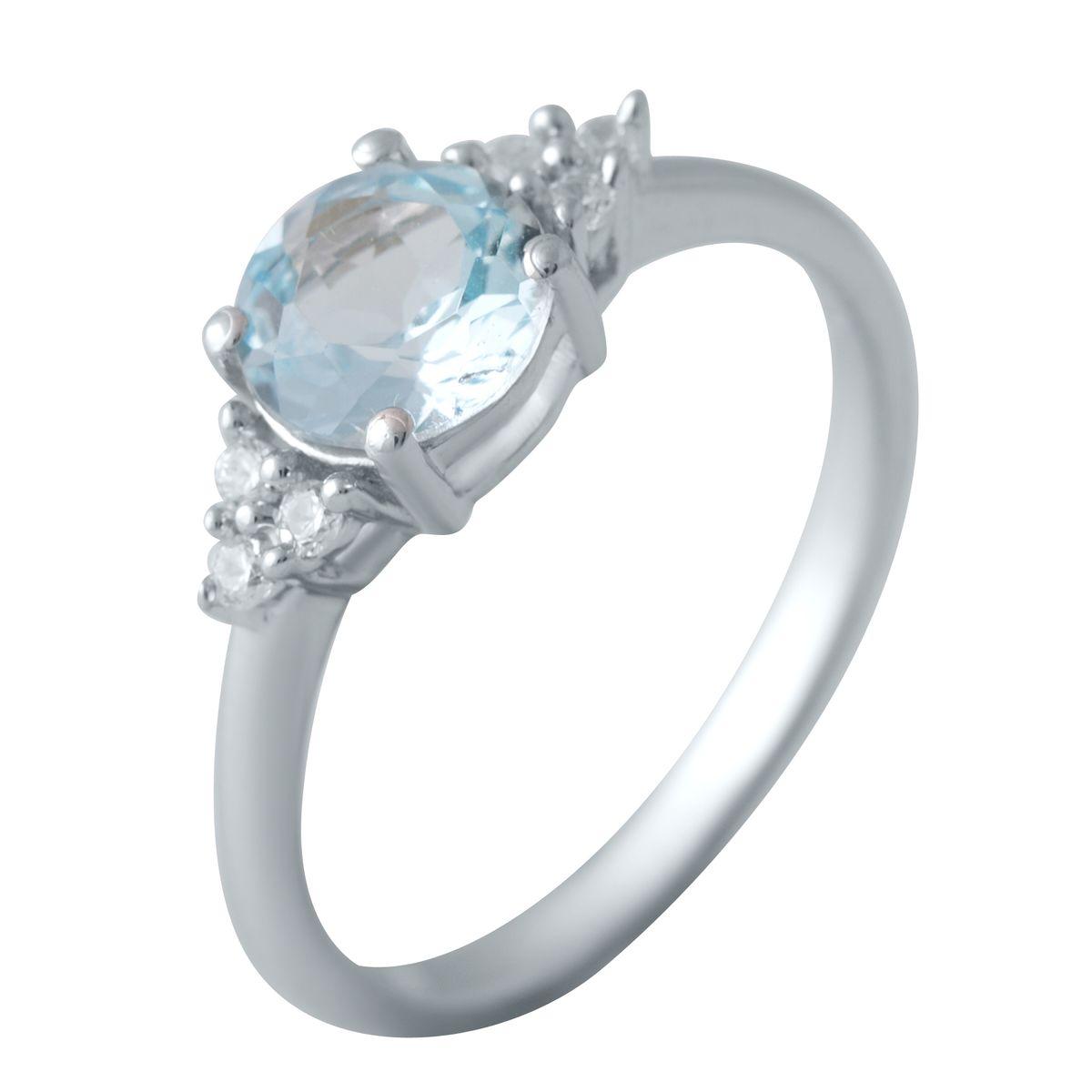

Серебряное кольцо GrayWhite с натуральным топазом 1.693ct (2018612) 17.5 размер