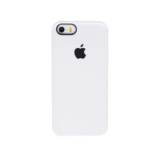 

Чехол Silicone Case (AA) для Apple iPhone 5/5S/SE Белый / White
