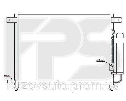 

Радиатор кондиционера Chevrolet Aveo (NRF) FP 17 K336-X