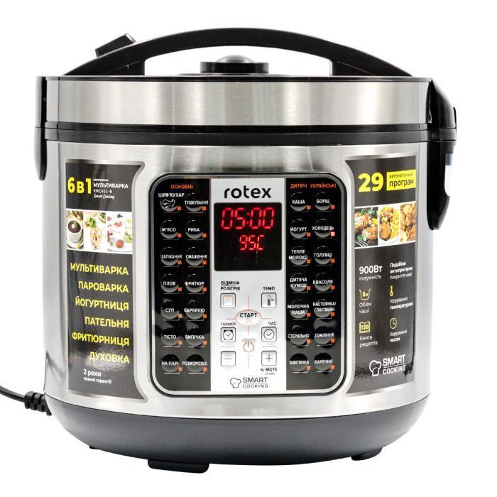 

Мультиварка Smart Cooking Rotex RMC401-B Smart Cooking