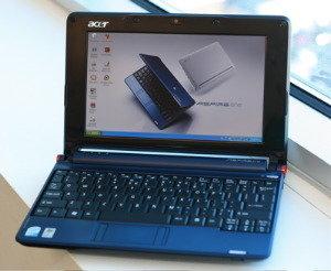 Б/У, Ноутбук, notebook, Acer Aspire One, 2 ядра по 1,6 ГГц, 1.5 Гб ОЗУ, HDD 250 Гб