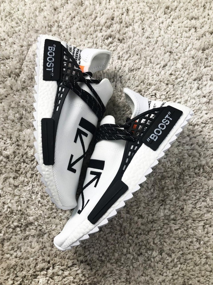 

Adidas NMD Human Race White Black (Белый)