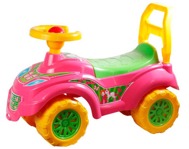 

Толокар (Беби машина "Принцесса") ТЕХНОК Pink/Yellow (9911)