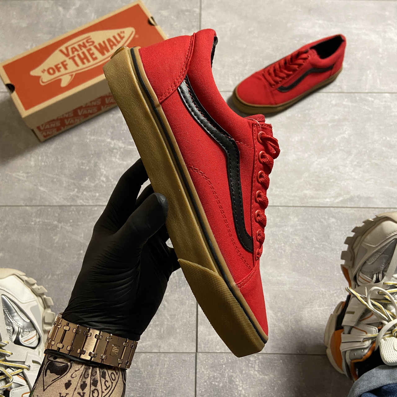 

Vans Old Skool Red Brown (Красный)