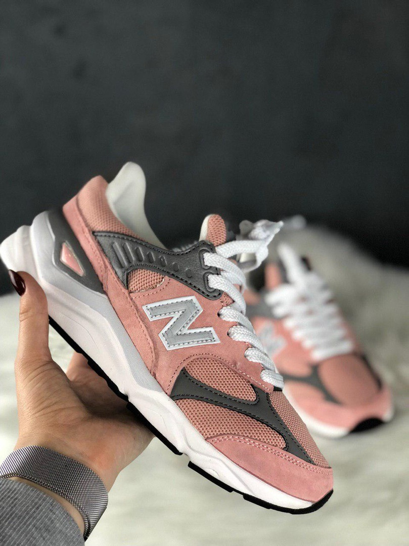 

New Balance X-90 Pink Grey White (Розовый)