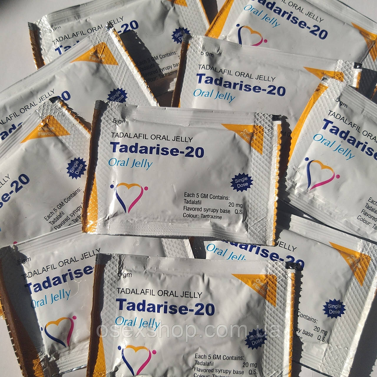 

TADARіSE-20 ORAL JELLY Тадара.з желе. 1 стик