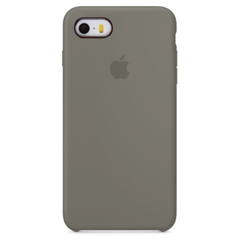 

Чехол Silicone Case (AA) для Apple iPhone 5/5S/SE Серый / Lavender Gray