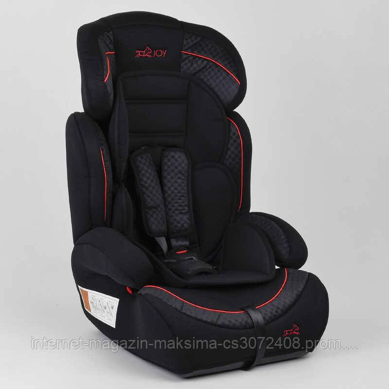 

Детское автокресло JOY 57893 универсальное, группа 1/2/3 (9-36 кг), Black/Red (100052)