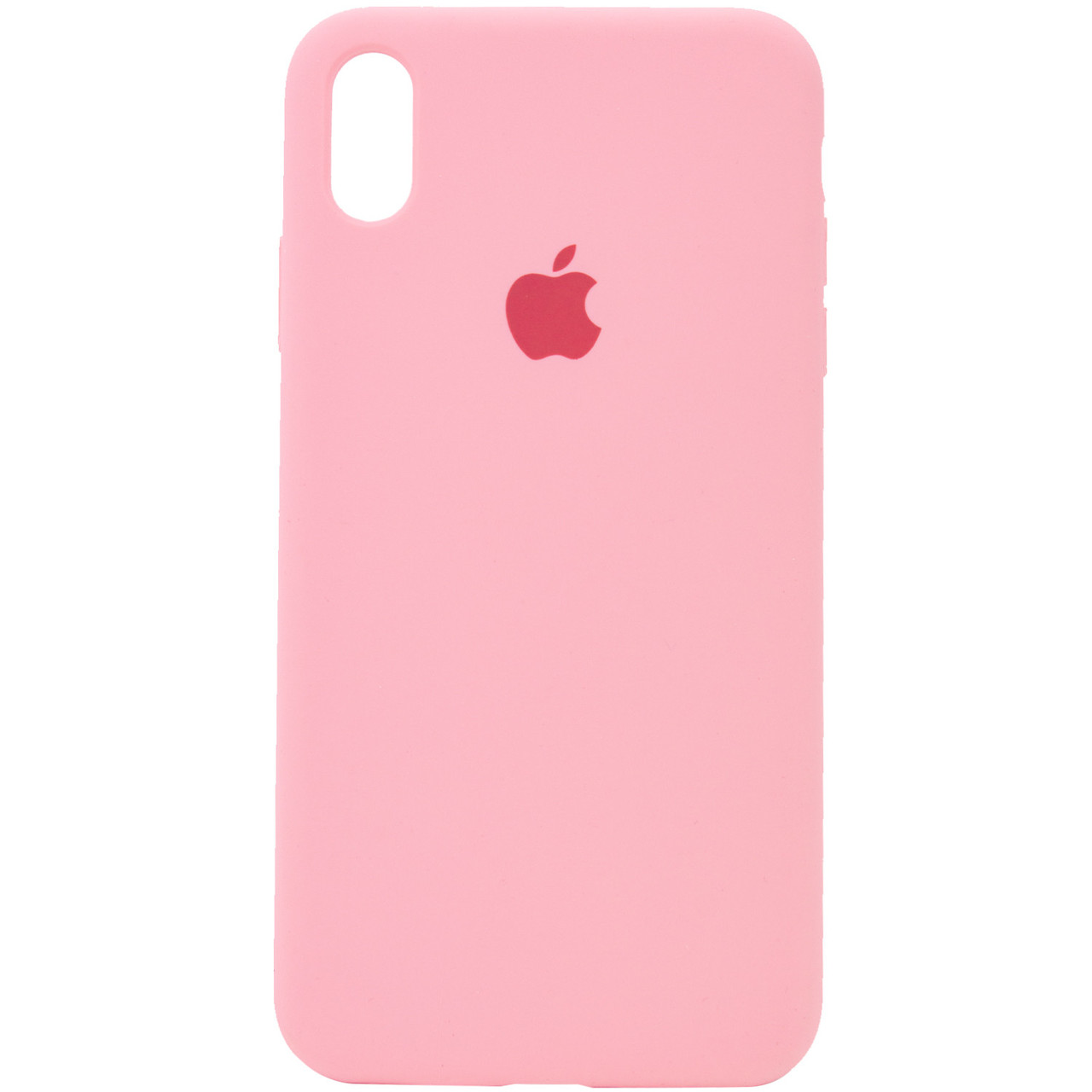 

Уценка Чехол Silicone Case Full Protective (AA) для Apple iPhone XS Max (6.5"), Царапина / розовый / pink