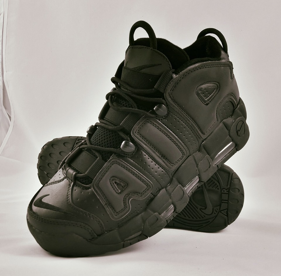 

Кроссовки N!ke Air More Uptempo Рефлектив Чёрные Найк Мужские Кожа (размеры: 42,43,44) Видео Обзор, Черный