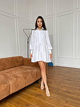 Жіноча біле повсякденне плаття