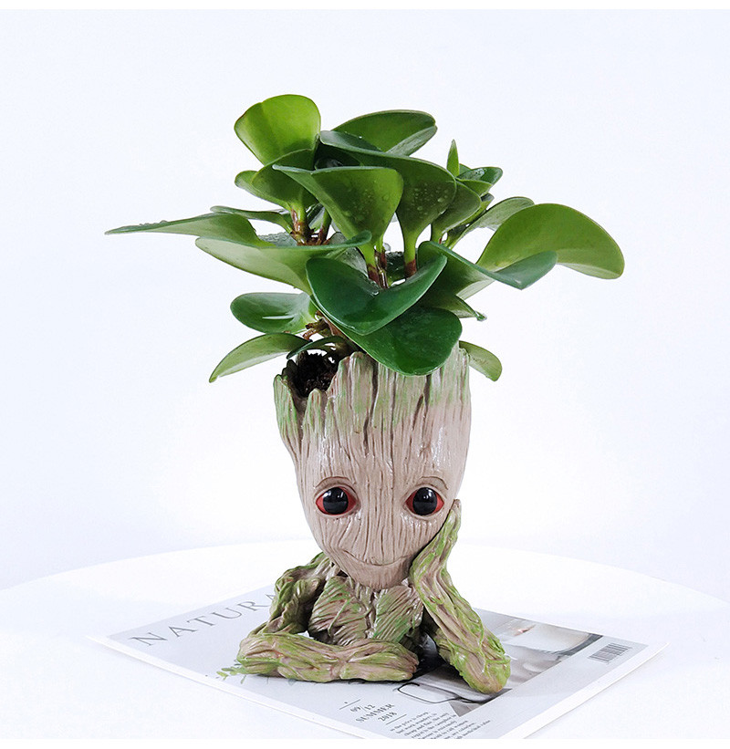 

Цветочный горшок кашпо Primo Грут Groot для цветов и канцелярии (GR-01)
