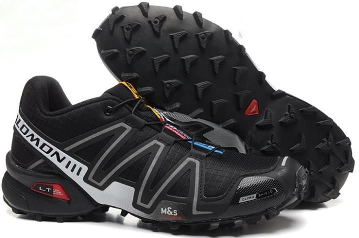 

Кроссовки для бега Salomon Speedcross 3, Саломон, черные с серым