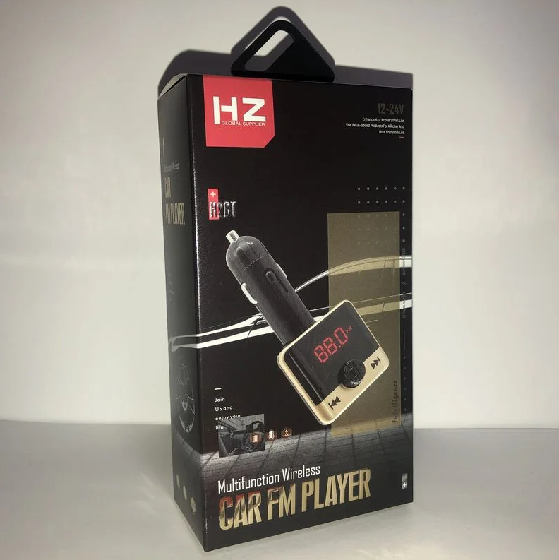 

Автомобильный FM-модулятор трансмиттер HZ H2+BT с Bluetooth, MP3 player