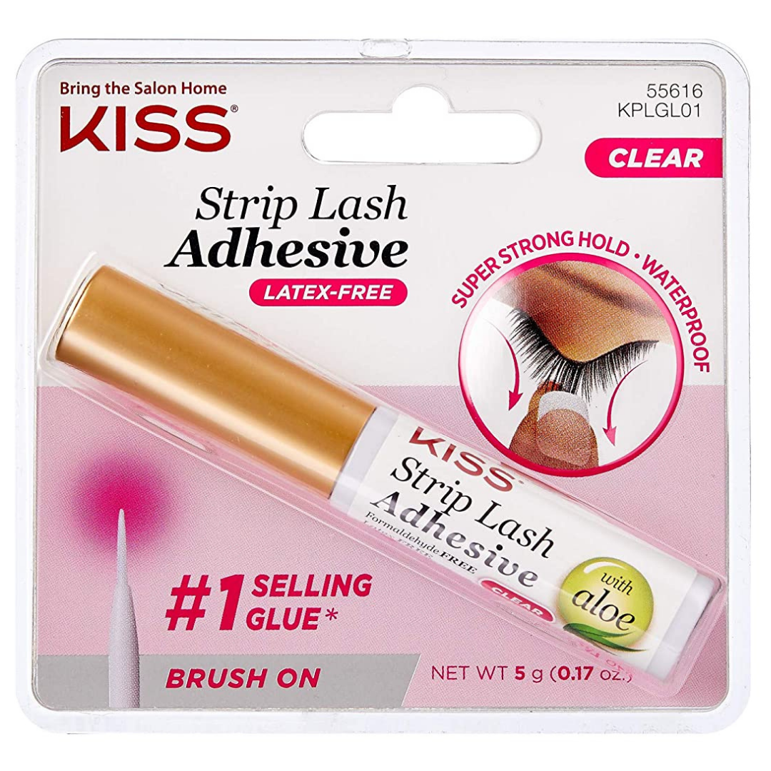 

Клей для накладных ресниц KISS Strip Eyelash Adhesive Прозрачный 5 г