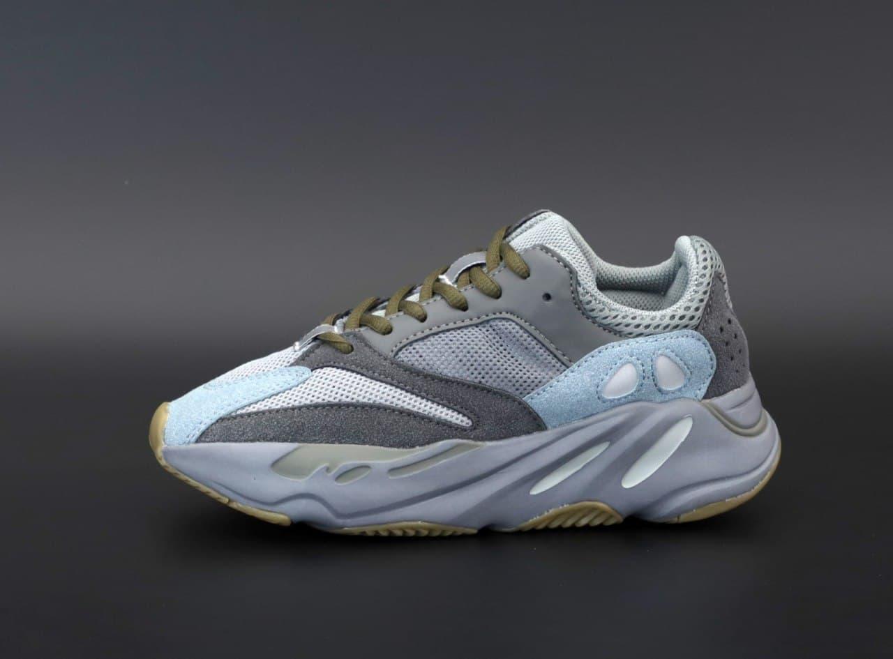 

Женские кроссовки Adidas Yeezy Boost 700 Grey Blue / Адидас Изи Буст 700 Серые Голубые 37, Серый