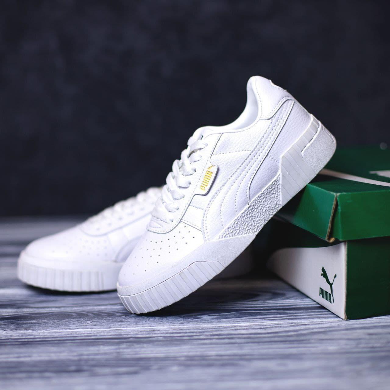 

Puma cali bold White / Пума Кали Болд Белые Женские 38, Белый