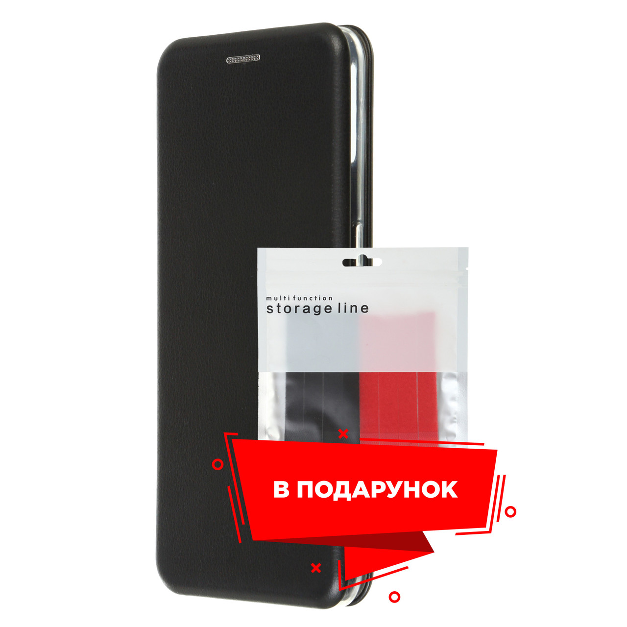 

Чехол-книжка G-Case для Oppo A53 Black + органайзер в подарок (ARS58270)