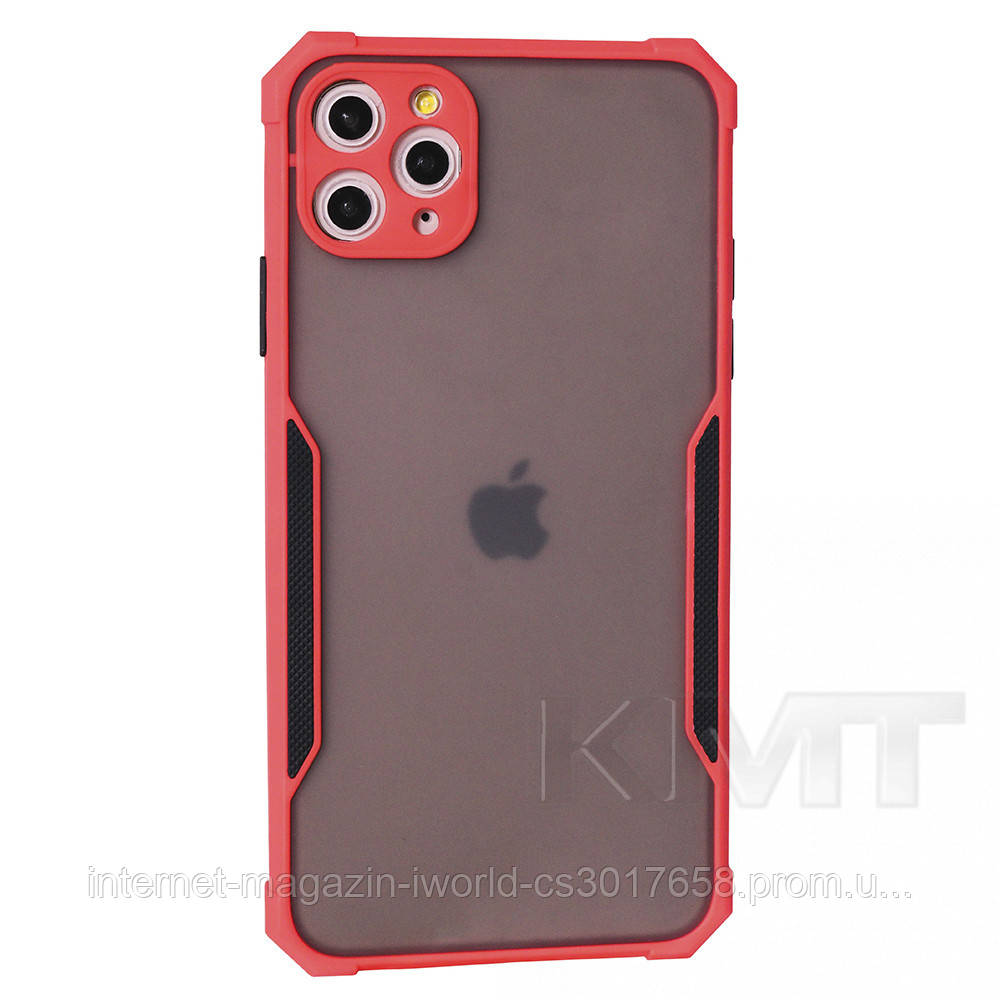 

Matte TPU Plastic Case with frame — iPhone 11 Pro — Orange