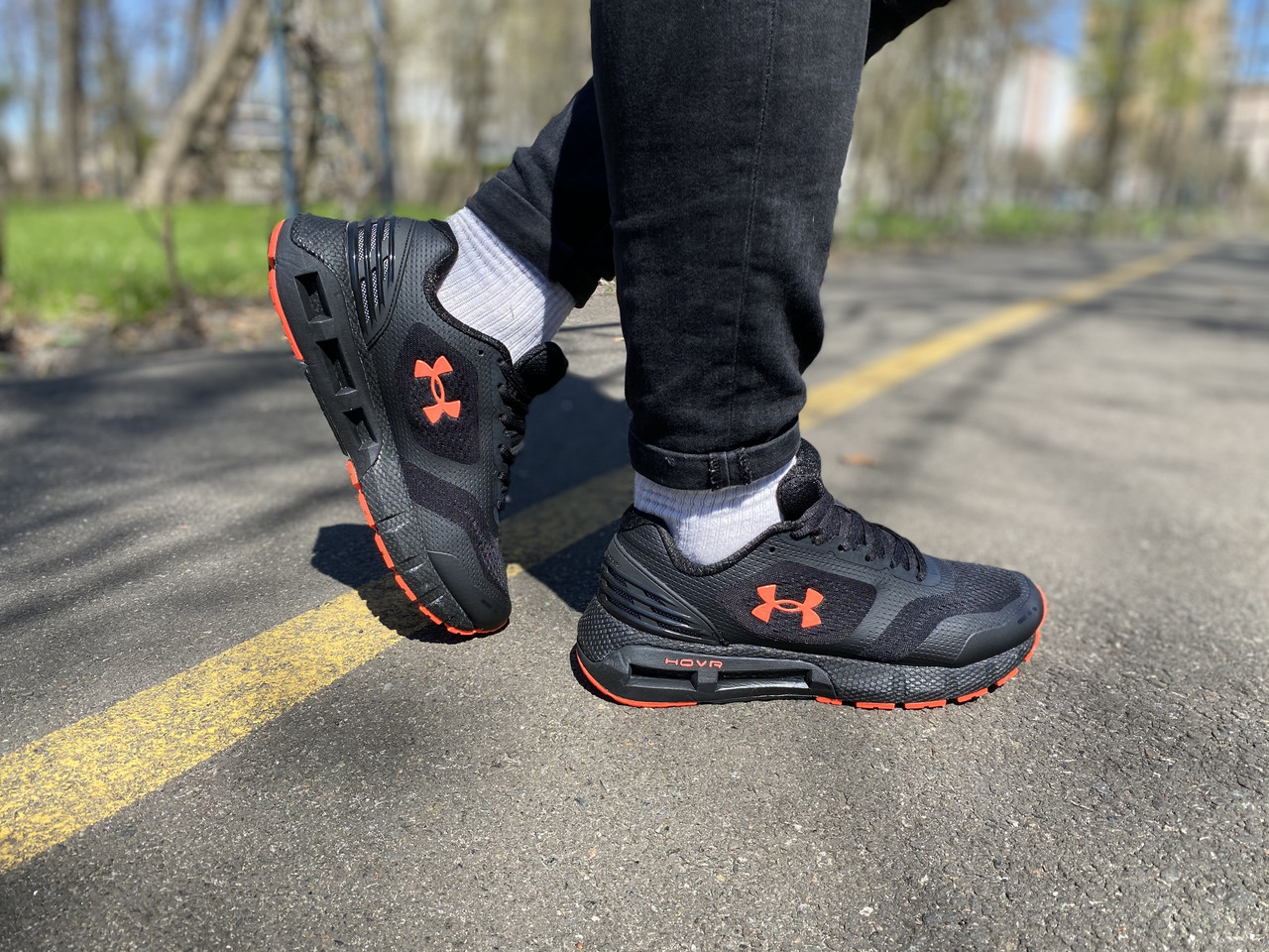 

Кроссовки Under Armour HOVR Phantom Black Андер Армор Ховр Фантом Черные (41,42,43,44,45)