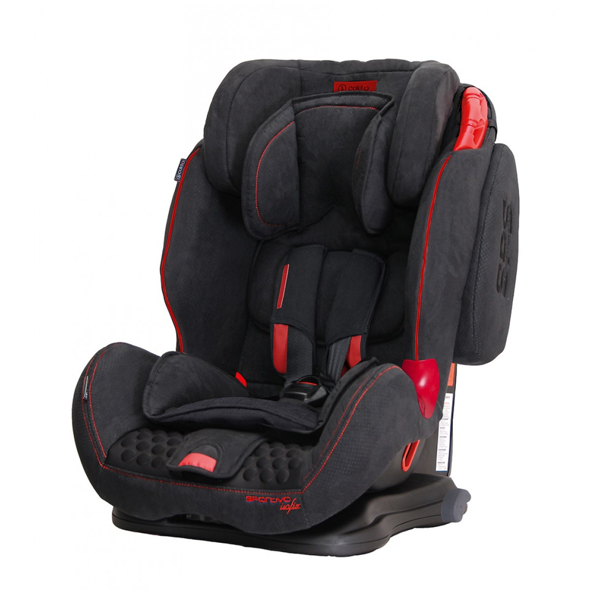 

Автокресло Coletto Sportivo 9024-CSIs-13N группа 1-2-3 (9-36 кг) с системой Isofix и SPS + 7 позиций, Черный