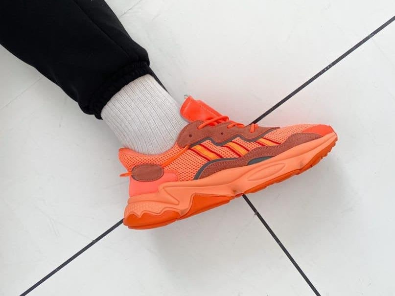 

Женские кроссовки Adidas Ozweego Orange / Адидас Озвиго Оранжевые, Оранжевый