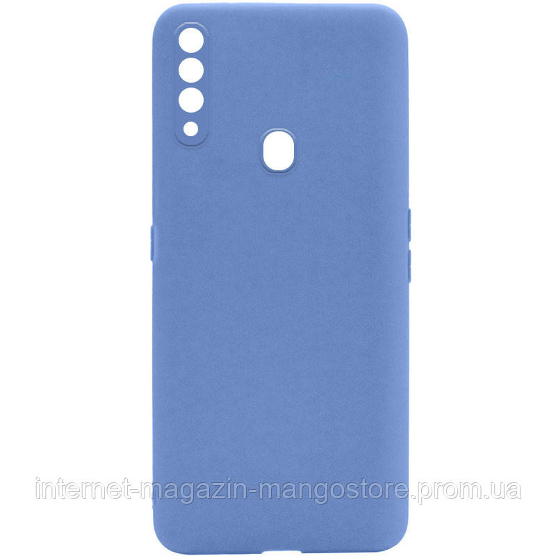 

Силиконовый чехол Candy Full Camera для Oppo A31, Голубой / mist blue