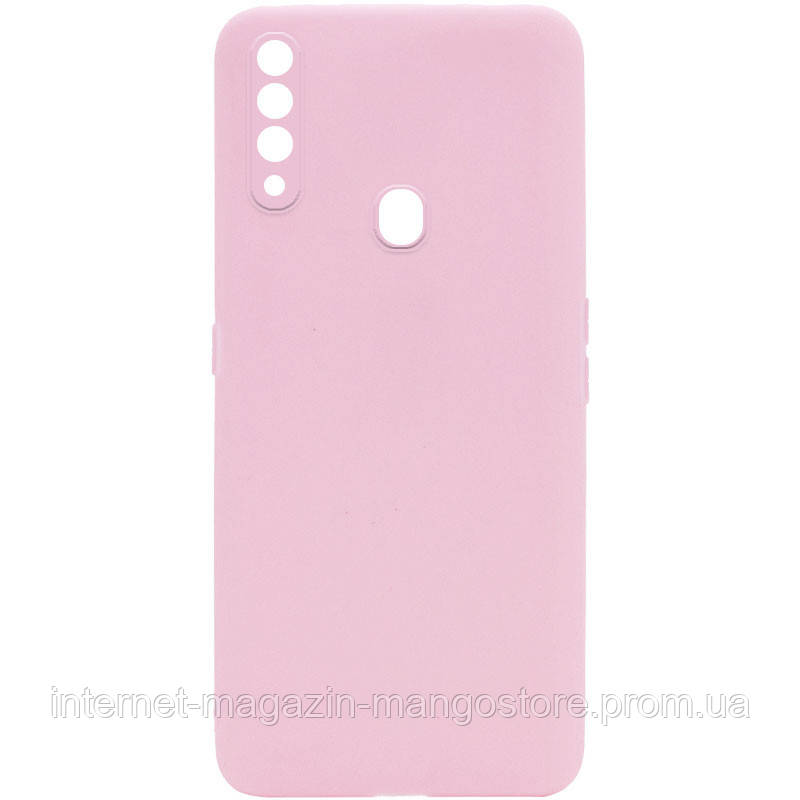 

Силиконовый чехол Candy Full Camera для Oppo A31, Розовый / pink sand