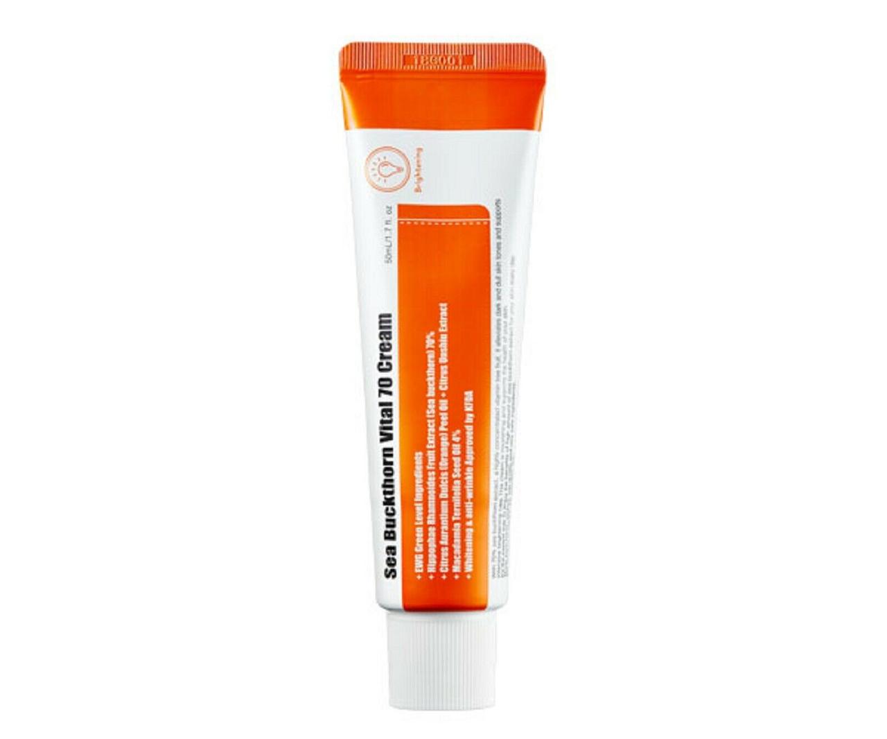 

Витаминный крем с облепихой и мандаринами Purito Sea Buckthorn Vital 70 Cream (50 мл)