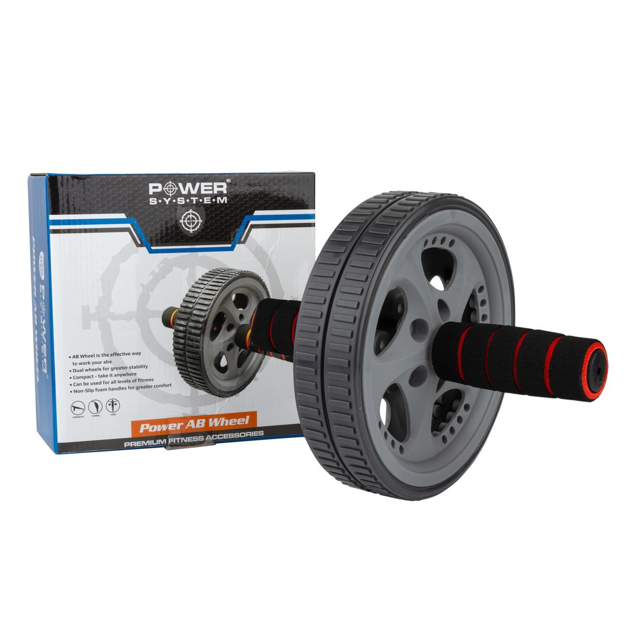 

Колесо для преса Power Power System Ab Wheel PS-4006, Серый