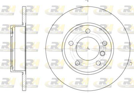 

Тормозной диск BMW 3 (E36) / BMW 3 Touring (E36) / BMW 3 Compact (E36) 1990-2003 г.